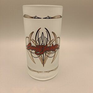 Barrett-Jackson Collector's Frosted Glass Beer Mug Glass with Handle